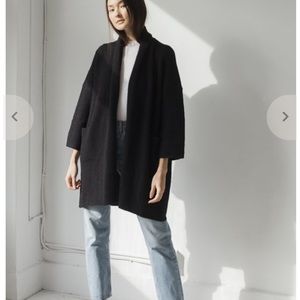 Bare Knitwear Baby Alpaca Coat. Size M/L